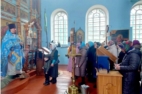 В праздник Благовещения Пресвятой Богородицы на приходе с.Красные Четаи состоялась встреча священника с будущими мамами 2026